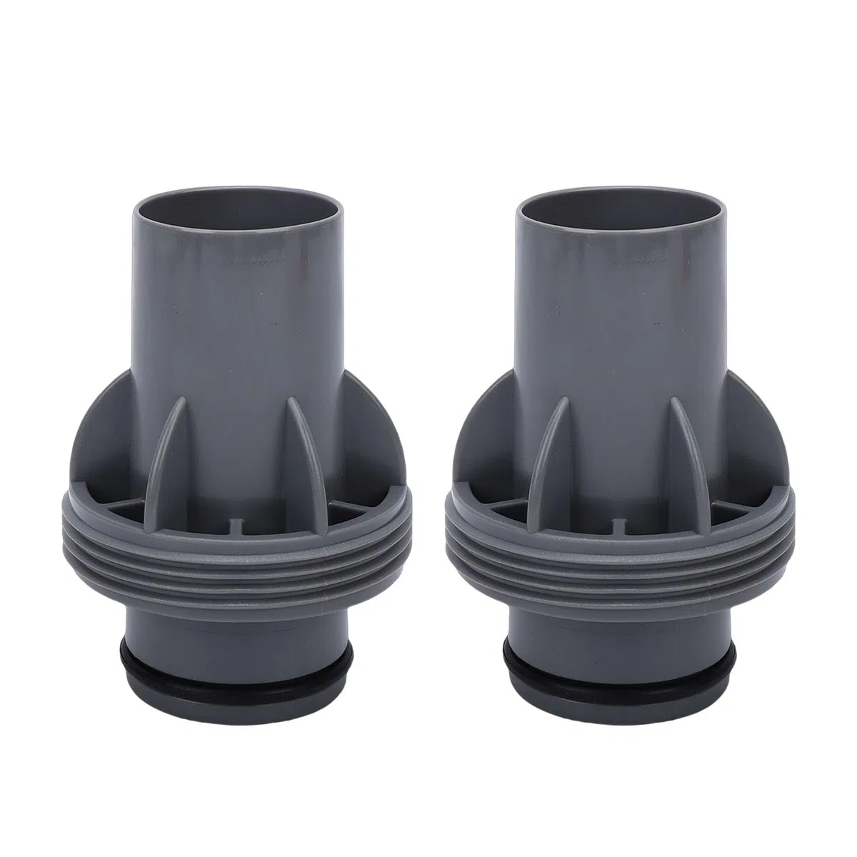 TOPINCN 2 szt. Adapter Węża Basenowego Złącze Węża Basenowego Adapter Pompy z Filtrem Basenowym z wbudowaną uszczelką do połączeń Wlotowych i Wylotowych 1,5 Cala