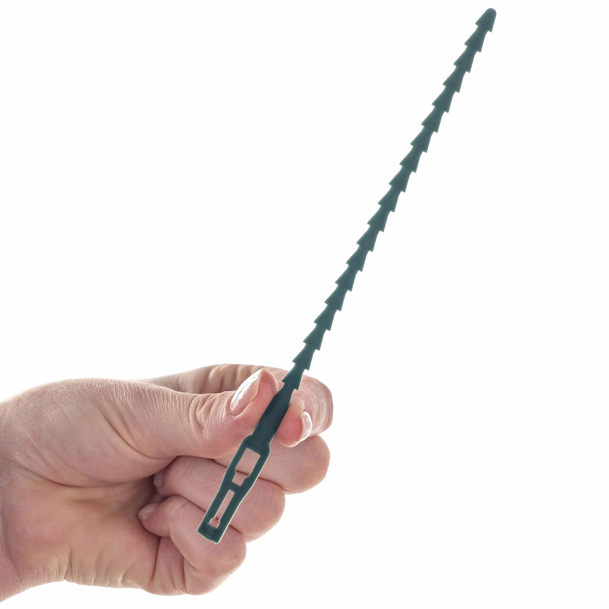 KADAX Opaski do roślin 16,5 cm 100 sztuk regulowanych klipsów z tworzywa sztucznego