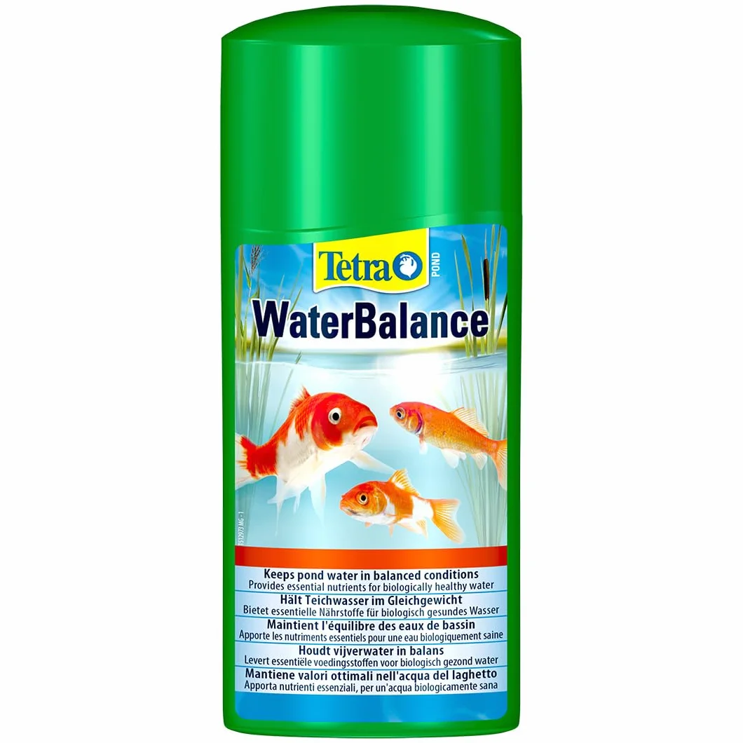 Tetra Pond WaterBalance środek do pielęgnacji wody – tworzy idealne i stabilne wartości wody w stawie, butelka 500 ml