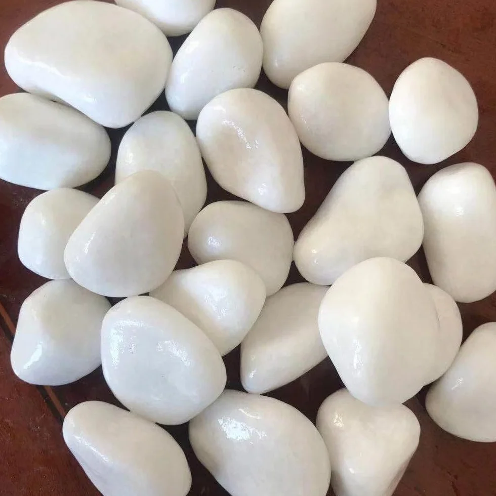 Kamienie dekoracyjne czarne, czerwone, białe, polerowane 2 kg, żwir ogrodowy 2-4 cm, ozdobny żwir do wazonów, kamienie rzeczne, kamienie ozdobne, kamienie rzeczne do roślin, żwir dekoracyjny, kamienie