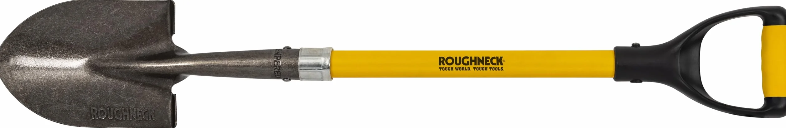 Roughneck Mini łopata 880 mm okrągłe ostrze ze stali węglowej trzonek z włókna szklanego