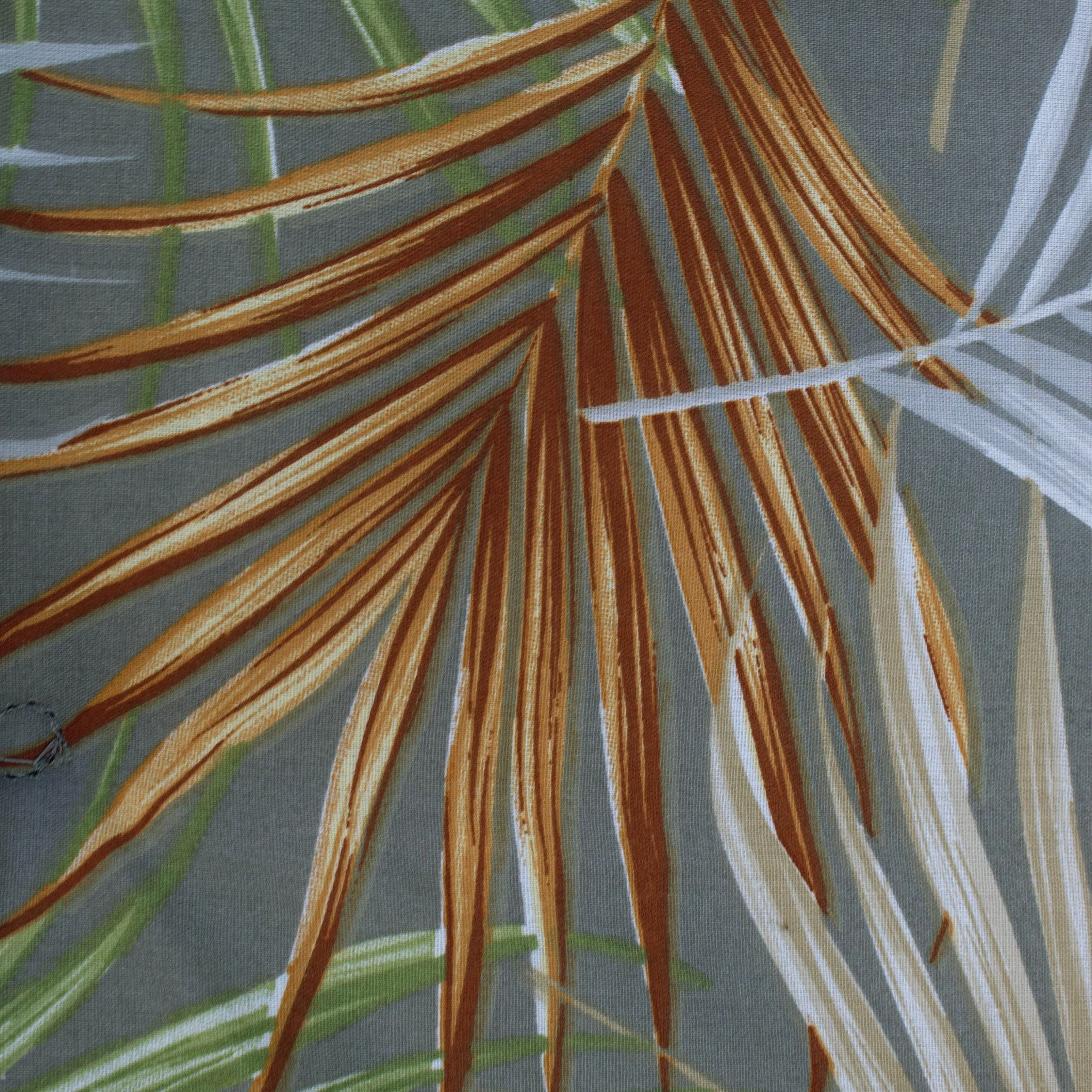 Spetebo Poduszka na leżaki 190 x 60 cm liście palmy uniwersalna ogrodowa