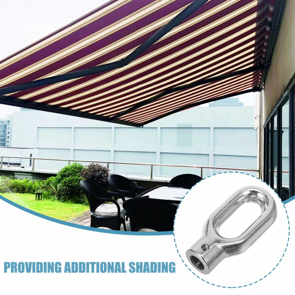DOITOOL Sztuka Aluminiowego Haka Do Markiz Ręczny Mechanizm Rozkładania Wytrzymała Konstrukcja Do Zastosowań Zewnętrznych Idealny Osłon Przeciwsłonecznych Elegancki Design Ogrodu