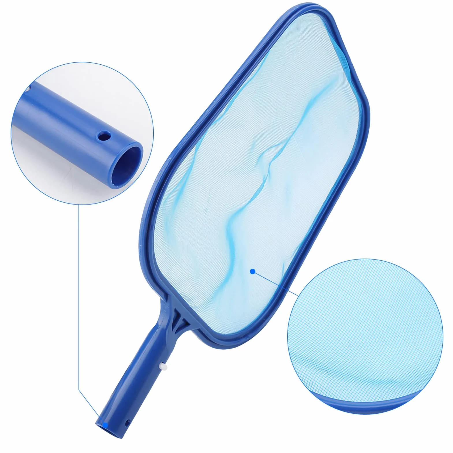 Cuque Leaf Skimmer Mesh Net do basenów, lekkie narzędzie czyszczące