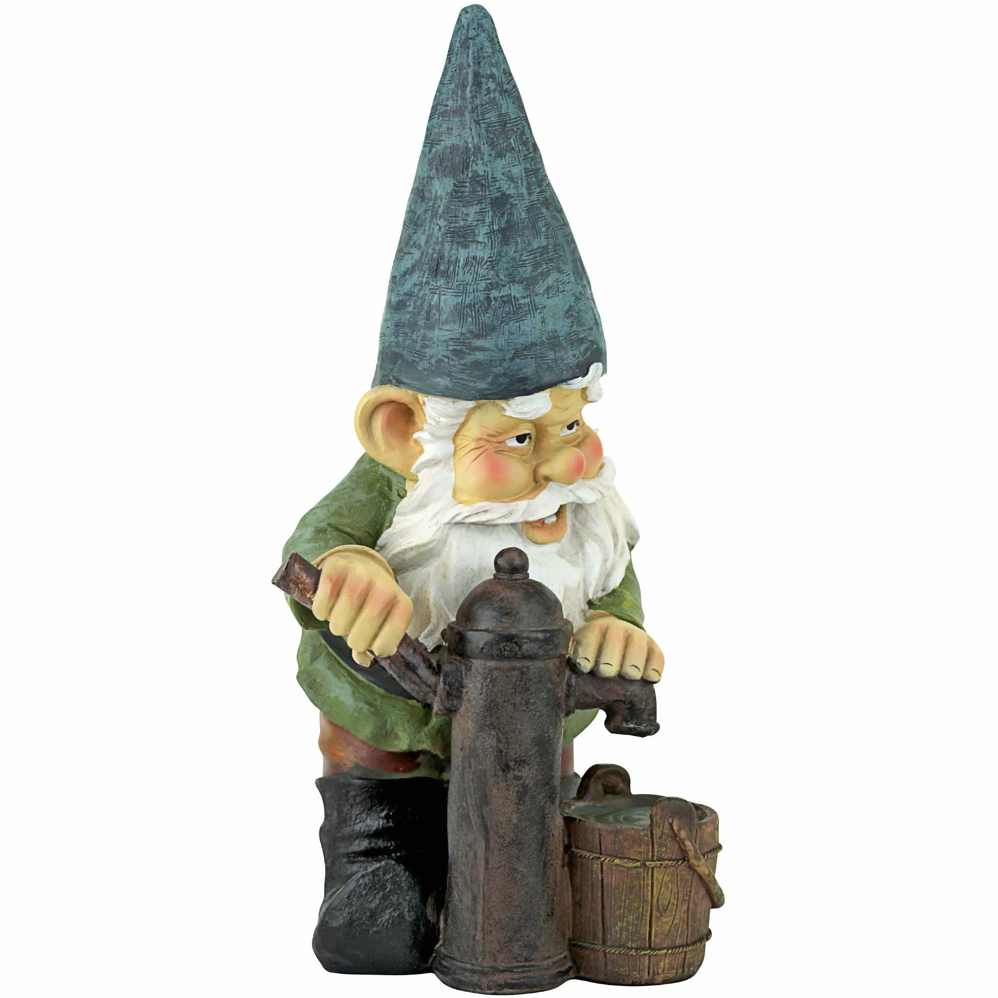 Statua ogrodowa - pompka wodna Pete Ogród Krasnal - Krasnal trawnikowy