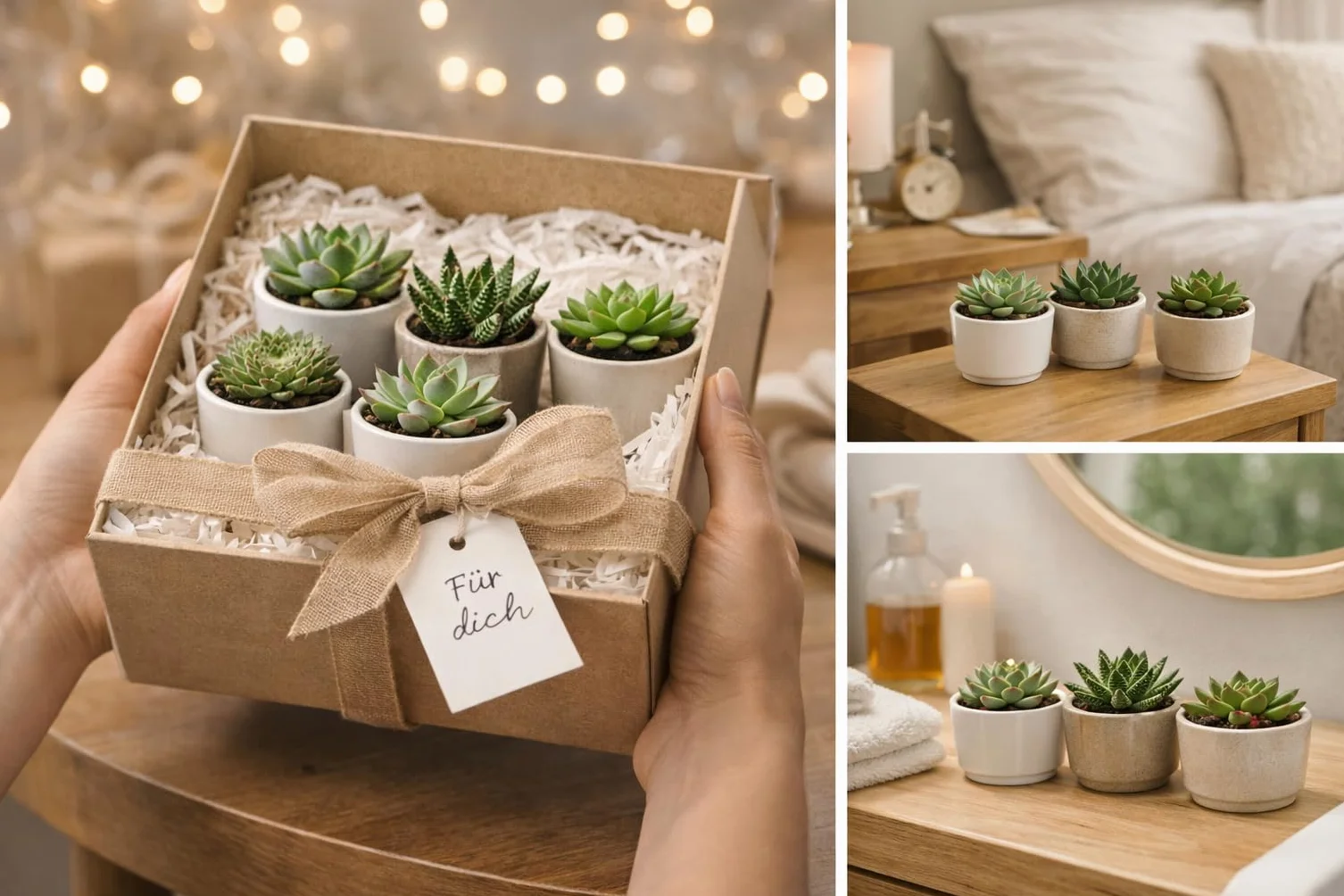 20 sukulentów BS Trading 5,5 cm doniczka żywe mini sukulenty