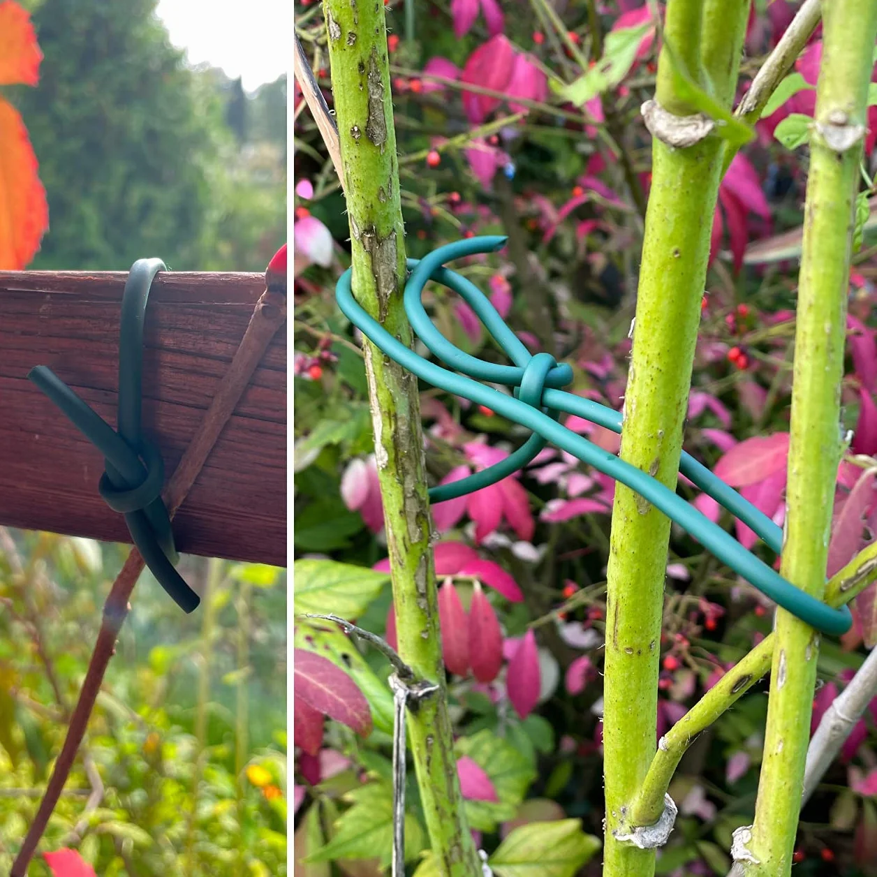 Wąż do wiązania GARDENIX, sznur pusty 5,0mm x 50m, materiał wiążący do wiązania roślin