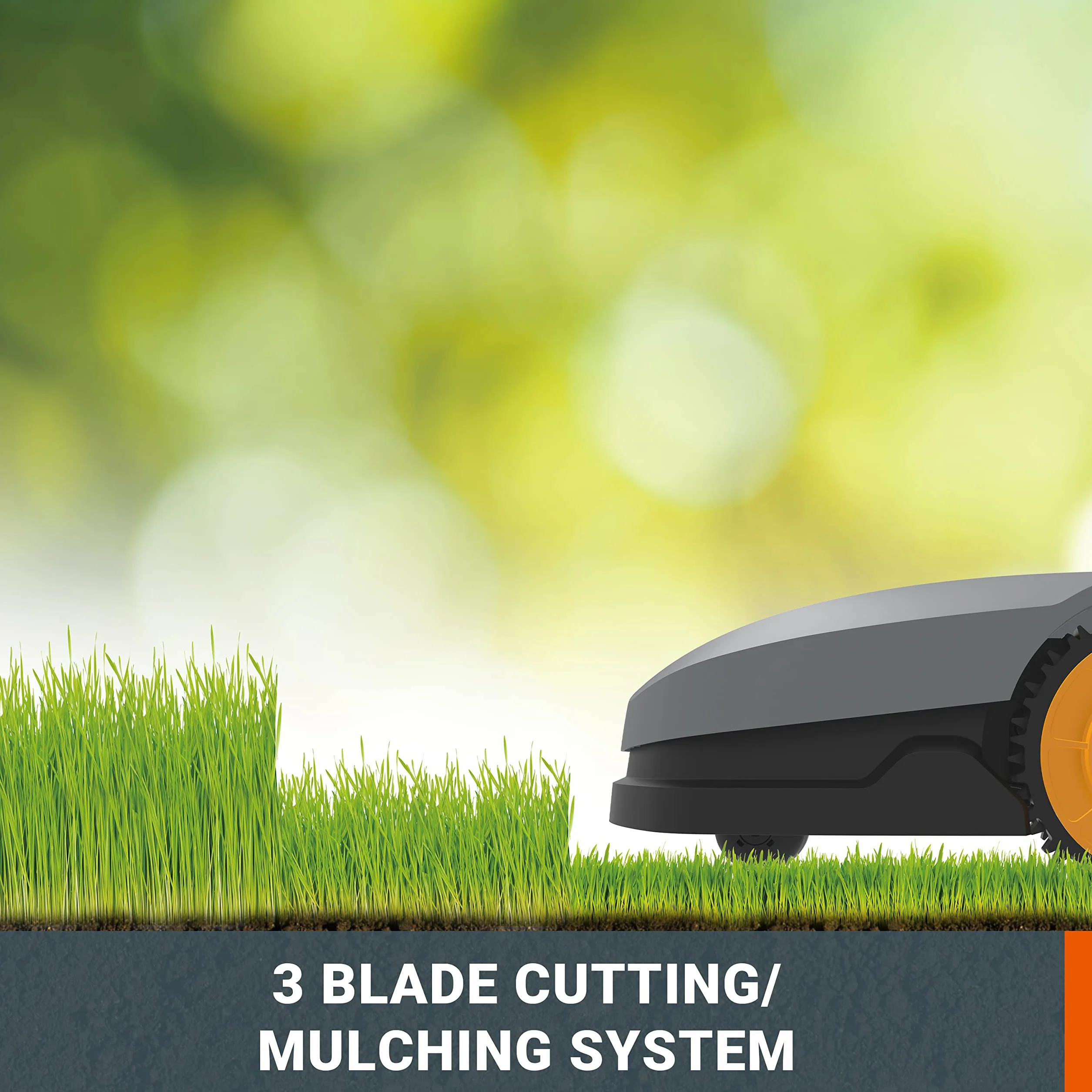 LANDXCAPE 18 V (20 V MAX) 400 m² kosiarka automatyczna LX796, system mulczowania, czujnik bezpieczeństwa, ultralekki