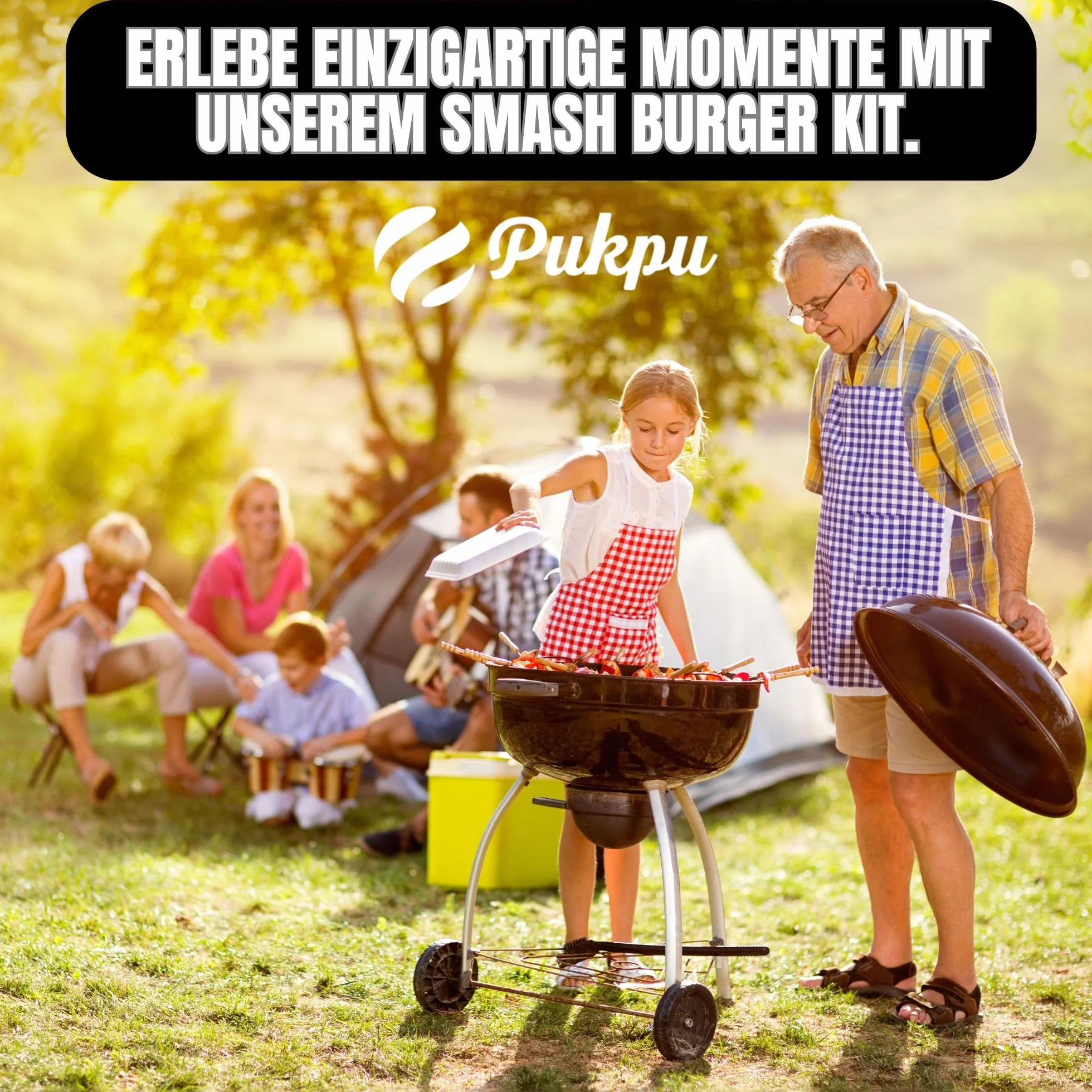 Smash Burger zestaw prasa łopatka okap kuchenny stal nierdzewna brązowy