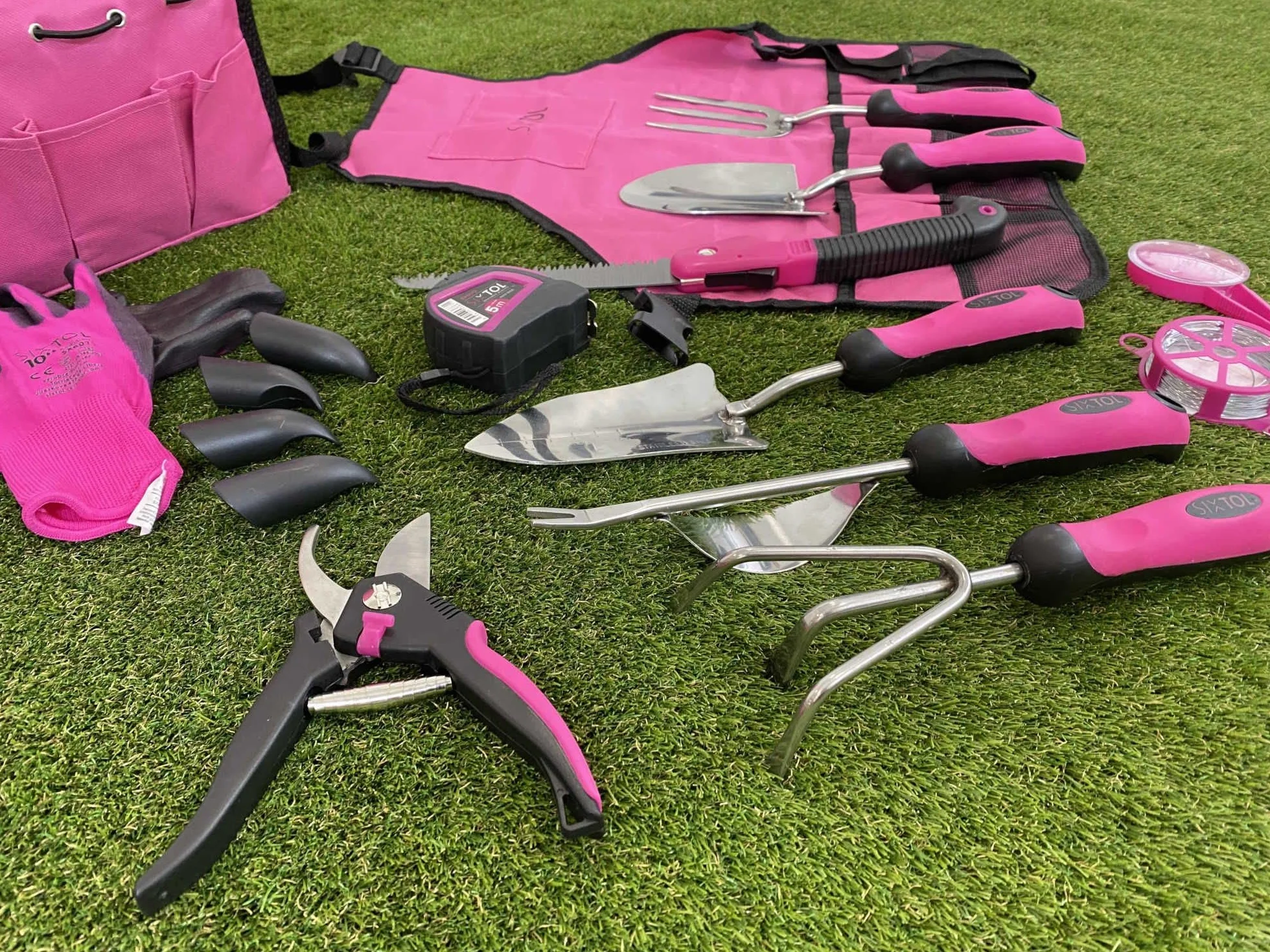 GARDEN PINK 12 Zestaw narzędzi ogrodowych
