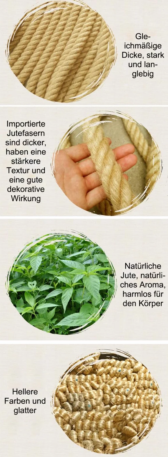 Jutowa Pnąca Siatka Siatka Zabezpieczająca z Liny Konopnej Siatkowa Siatka Ogrodowa Kryty Balkon Zewnętrzny Ogrodzenie Patio Siatka Zabezpieczająca Sufitowy Most Wiszący(Size:1 * 4m(3 * 13ft))