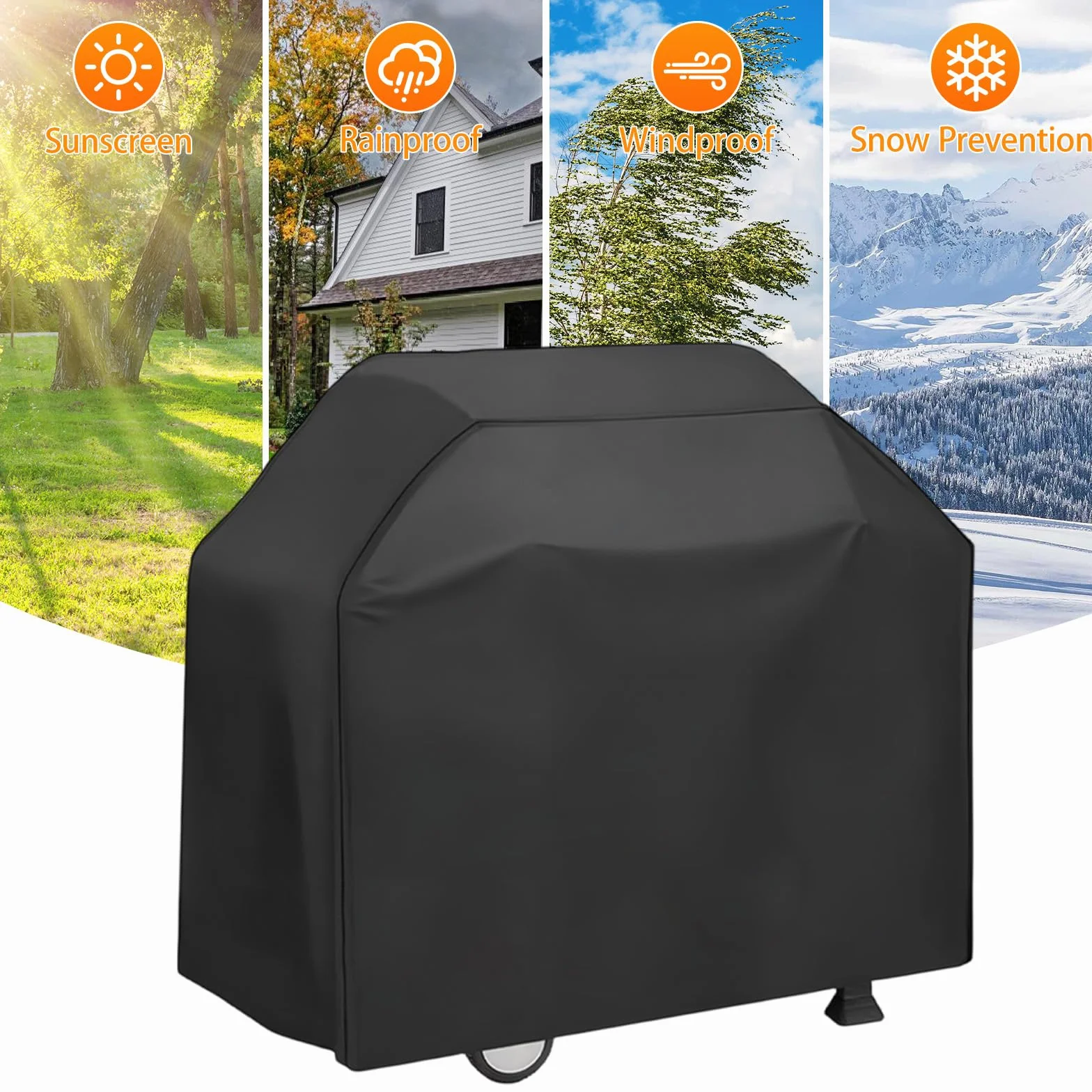 Odporna na warunki atmosferyczne pokrowiec na grill