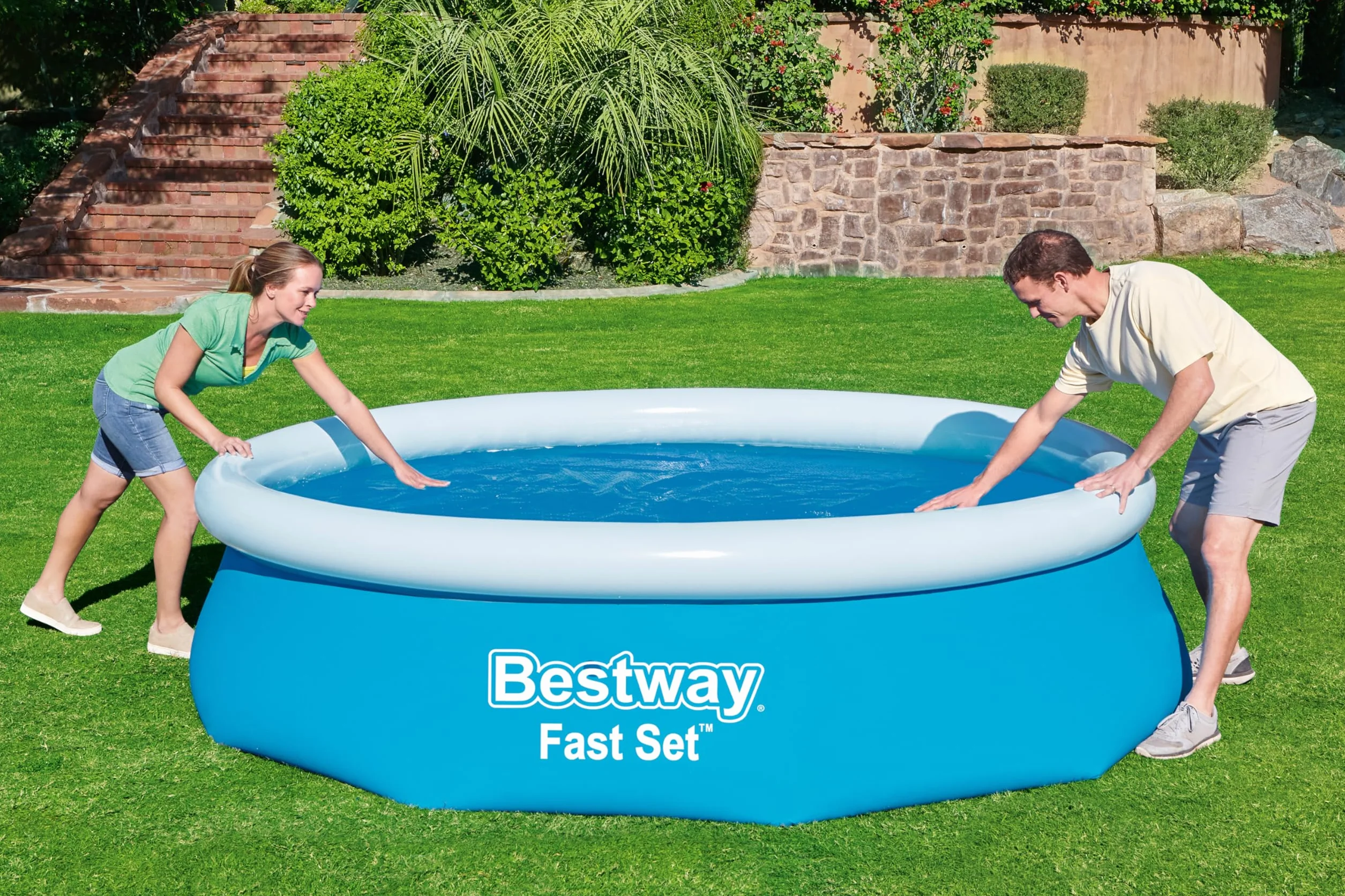 Bestway | Okrągła osłona basenu solarnego do basenów naziemnych, 3,05 m