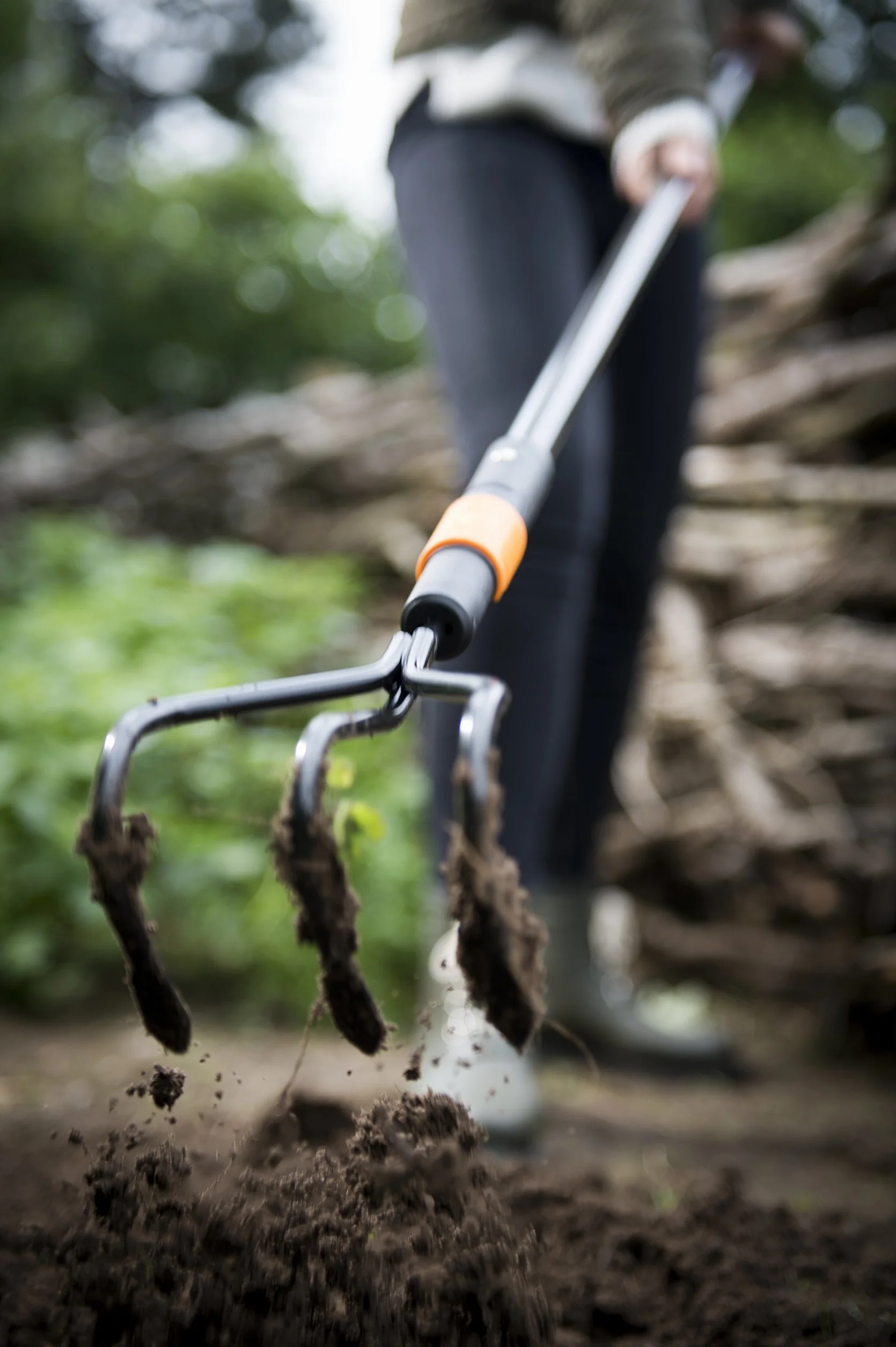 Fiskars Quikfit Motyka 30.5 x 12.5 x 11.5 cm Czarny Pomarańczowy