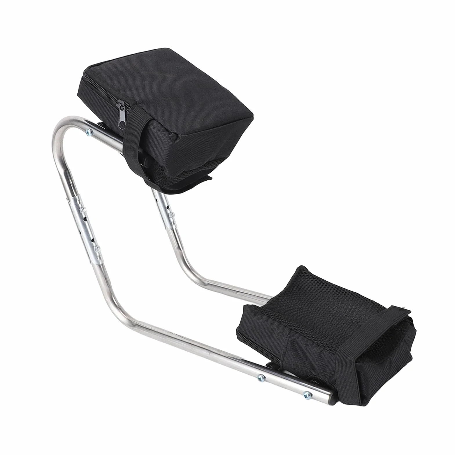 Klęcznik i Siedzisko Ogrodowe, Ergonomiczna Podpórka Pod Kolano ze Stali Nierdzewnej do Prac Ogrodniczych, Klęczniki Ogrodowe dla Seniorów, Solidne Narzędzia Ogrodnicze dla