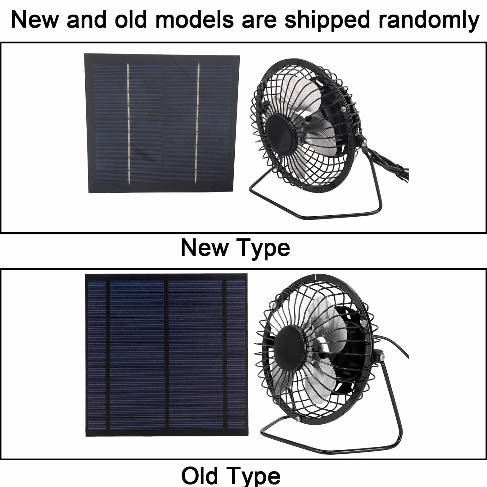 Fyearfly Wentylator solarny 5 W z modułami solarnymi do przyczep kempingowych