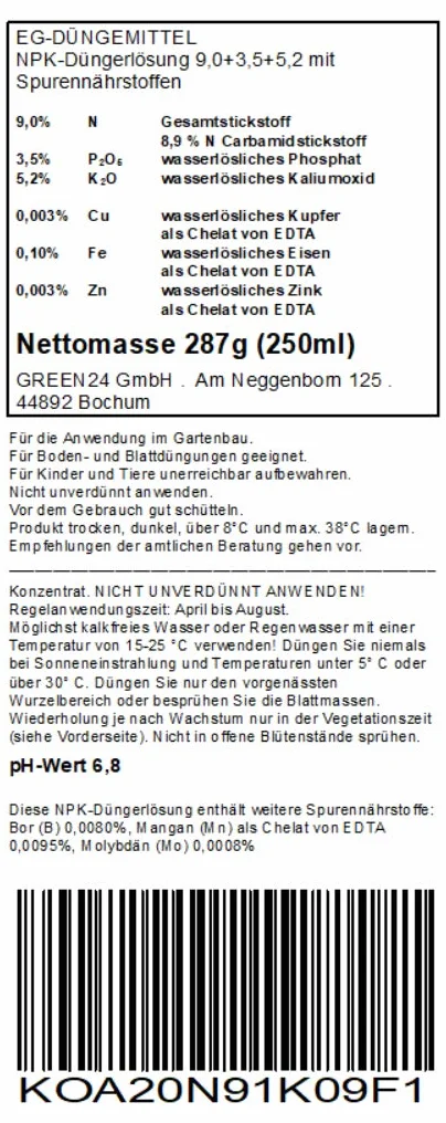 GREEN24 FE PRO NPK nawóz do jodełek, świerków, sosn, cyprysów, z żelazem