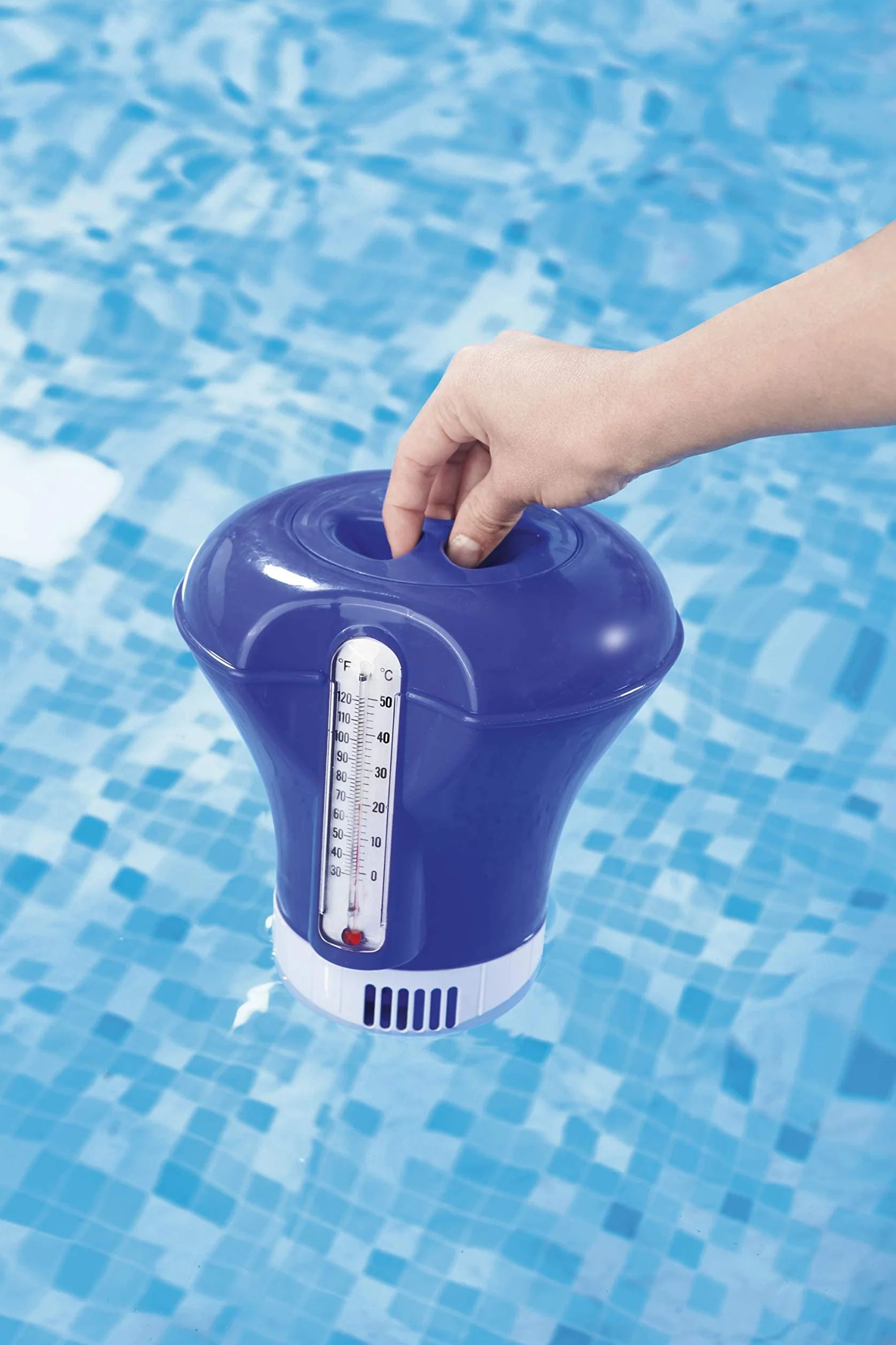 Bestway Dosierschwimmer 18,5 cm mit Thermometer