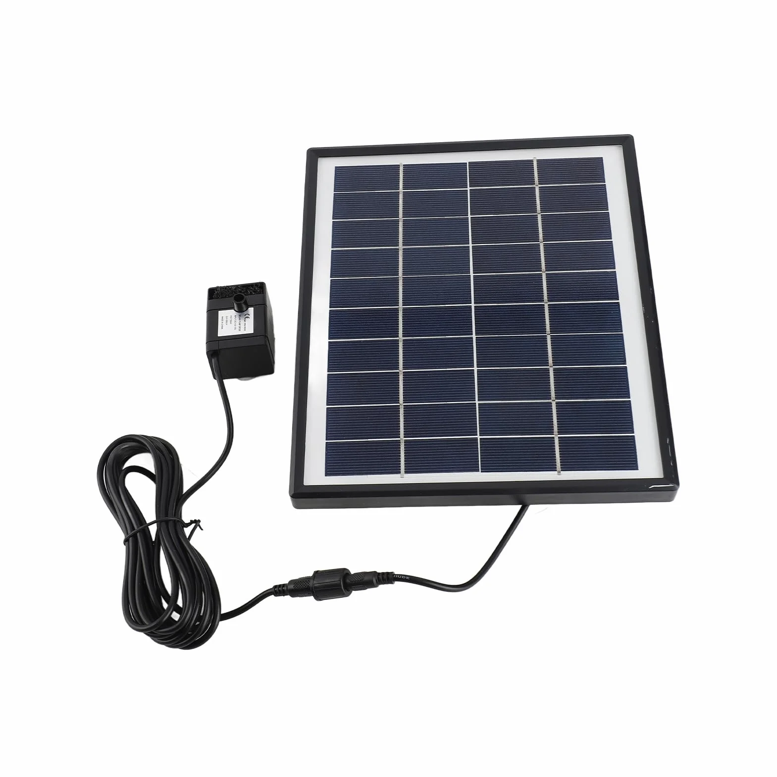 Solarna pompa wodna 200 l/h 6,5 W 10 V 6 trybów fontanny 8 dysz