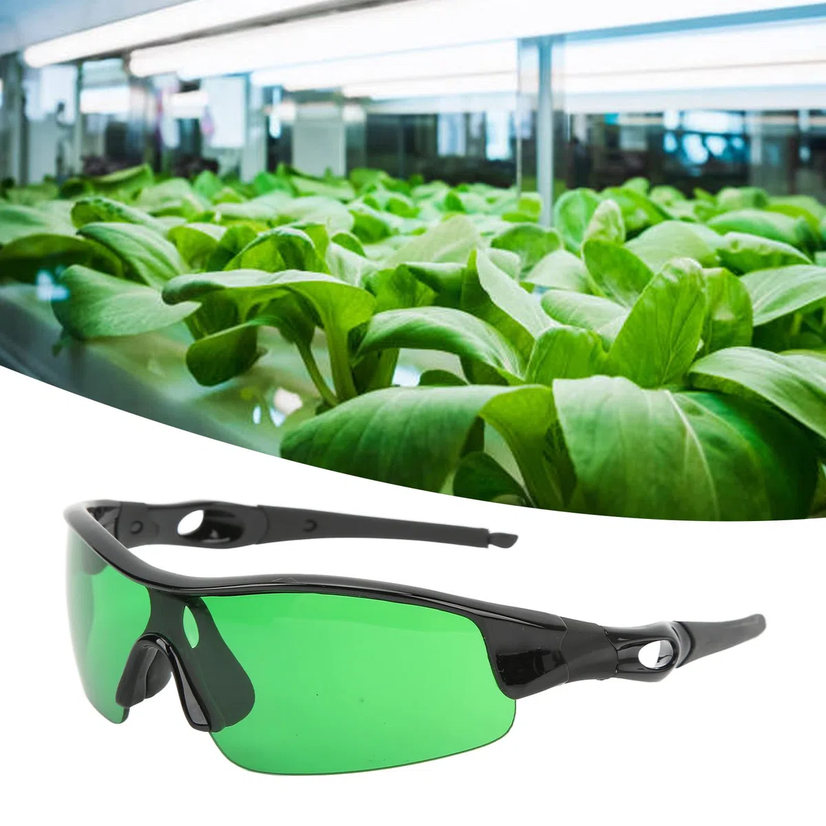 Ausla Grow Room okulary HPS Lighting, ochrona przed promieniowaniem UV, ochrona przed promieniowaniem UV, do roślin pokojowych