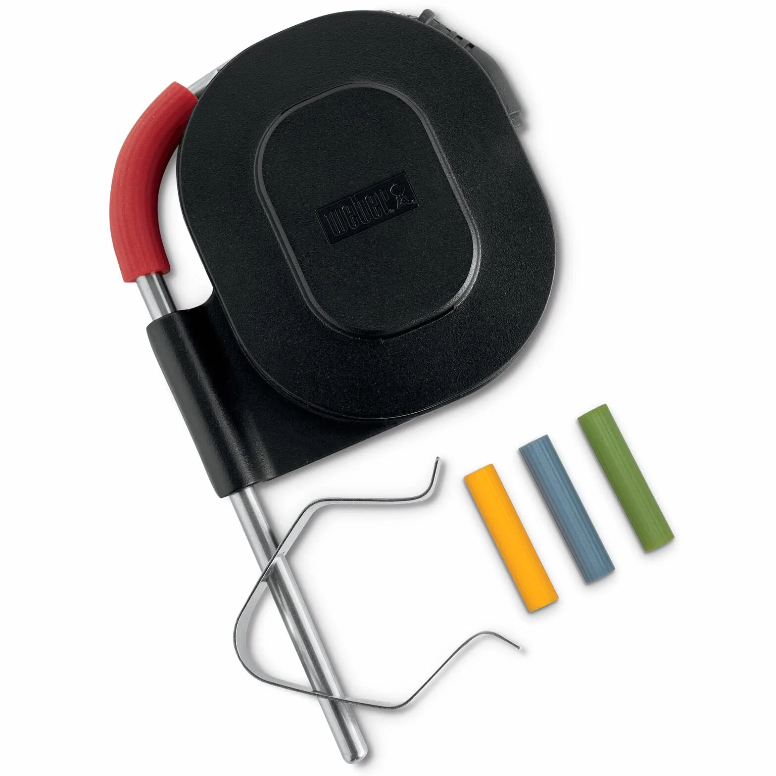 Weber iGrill Connect Smart Grilling Hub Sonda 315°C Zacisk Mocowania Ruszt Monitorowanie Temperatury Srebrny