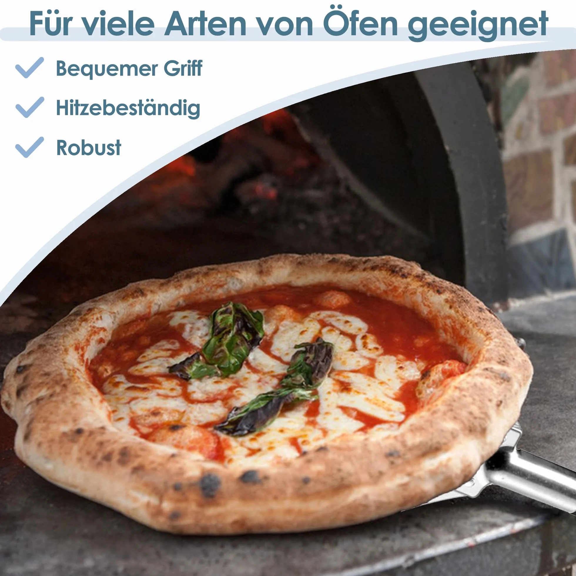 Herogo Peel do pizzy ze stali nierdzewnej – rozmiar 2