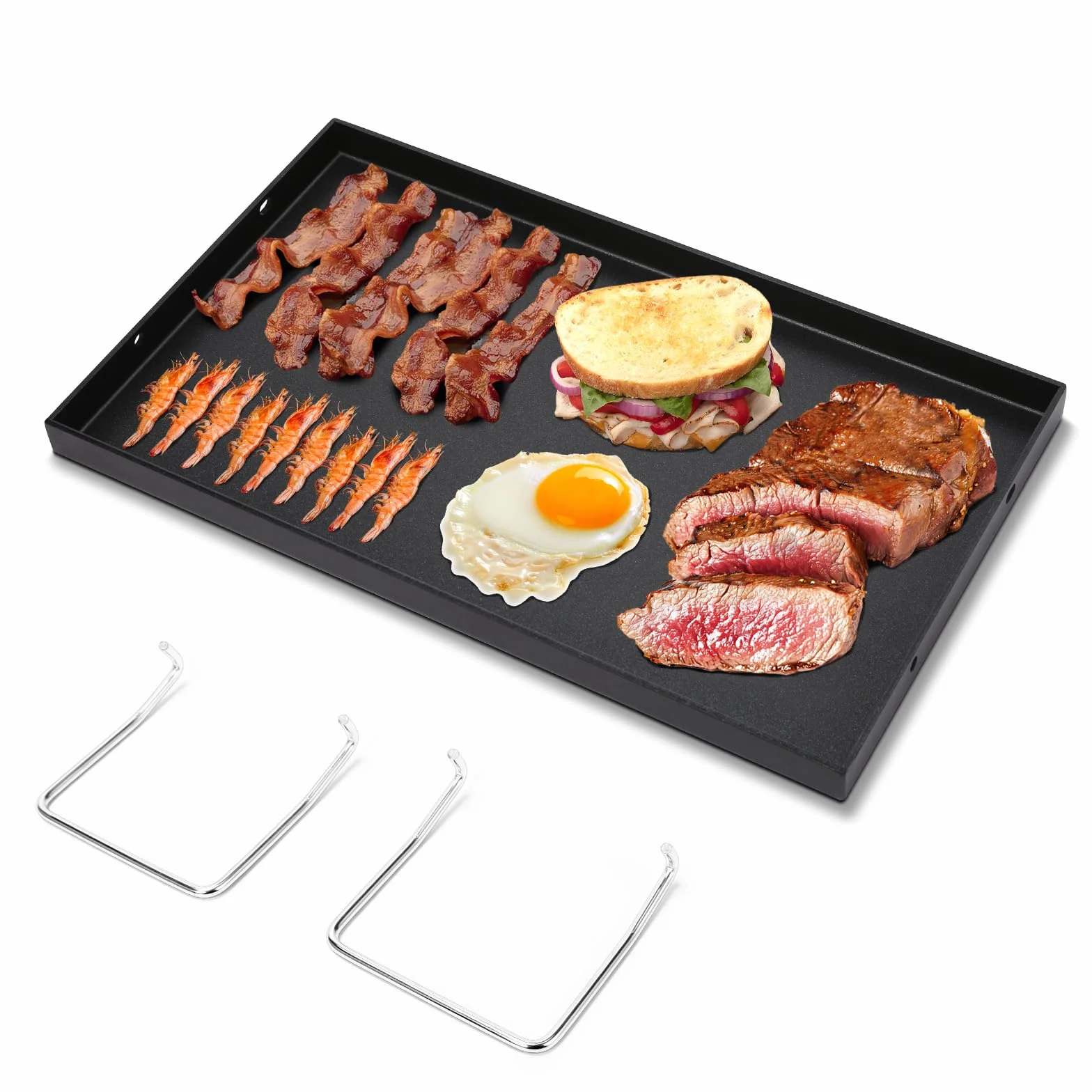 Denmay płyta grillowa antyspazowa 46,8 x 27,5 cm do Enders Urban Pro Explorer
