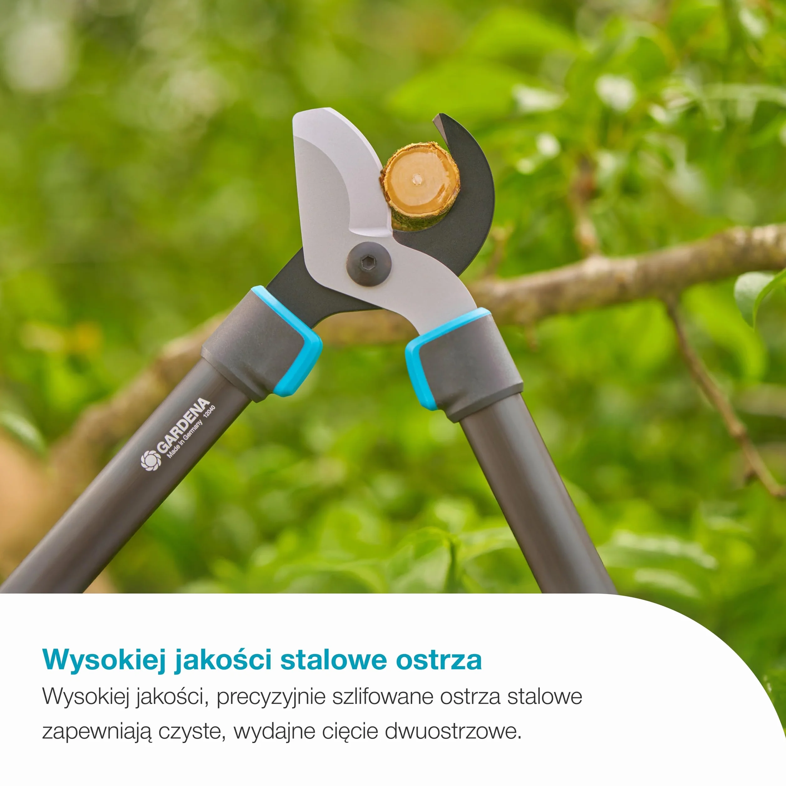 Gardena Nożyce do gałęzi TeleCut Pro S teleskopowe do 50 mm 670 mm precyzyjnie szlifowane ostrza