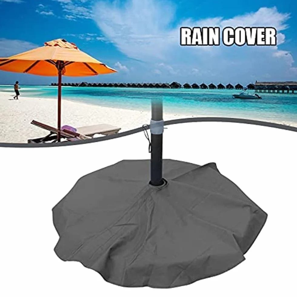 Pokrowiec na stojaki na parasol, wodoodporny i odporny na promieniowanie UV, osłona podstawy parasola, 90 cm średnicy