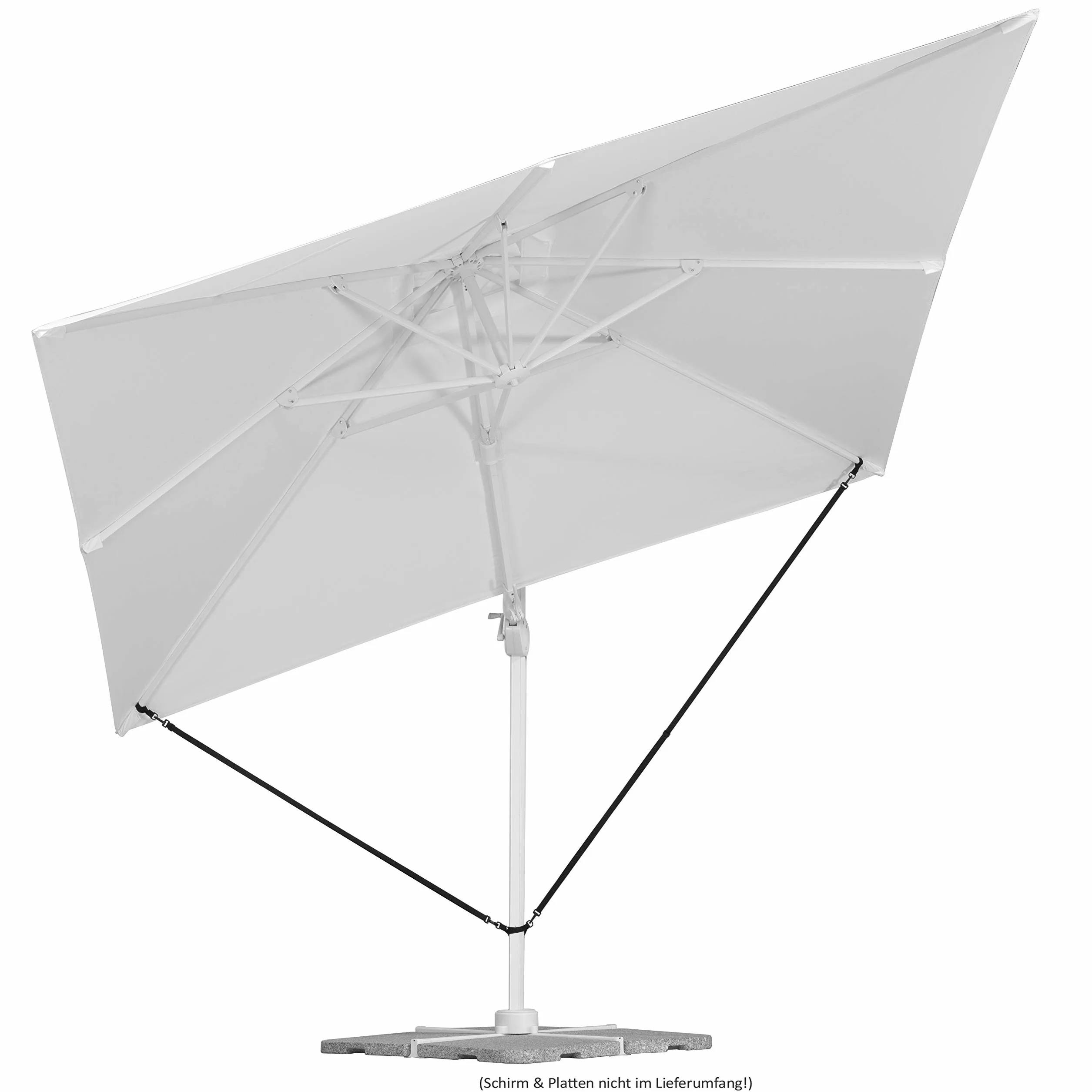 Schneider 313-00 Zabezpieczenie przed Wiatrem do Parasoli Przeciwsłonecznych, Czarny