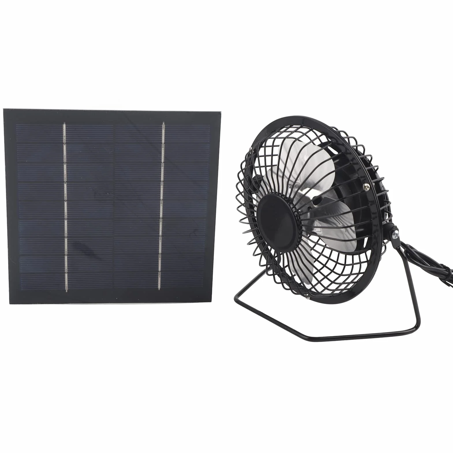 Fyearfly Wentylator solarny 5 W z modułami solarnymi do przyczep kempingowych
