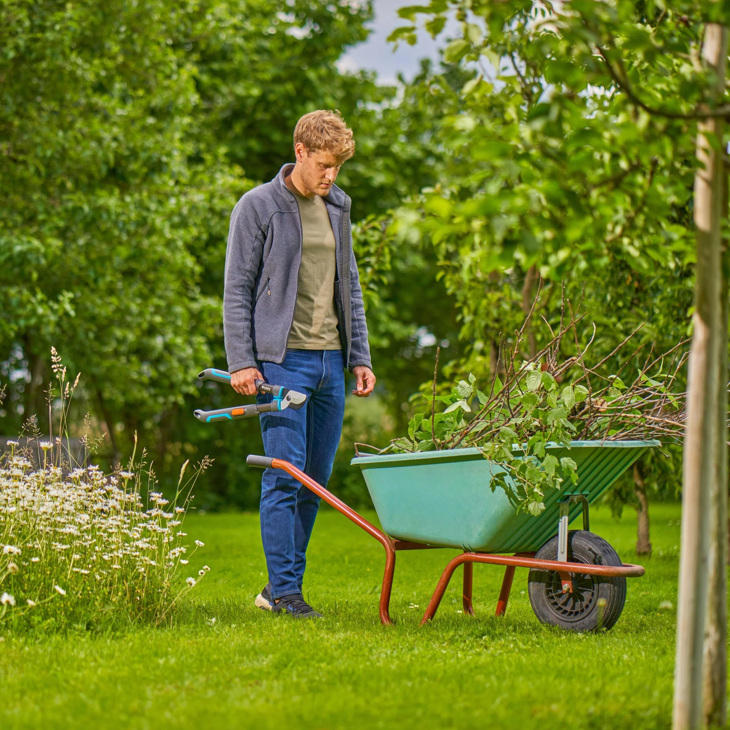 Gardena Nożyce do gałęzi TeleCut Pro S teleskopowe do 50 mm 670 mm precyzyjnie szlifowane ostrza