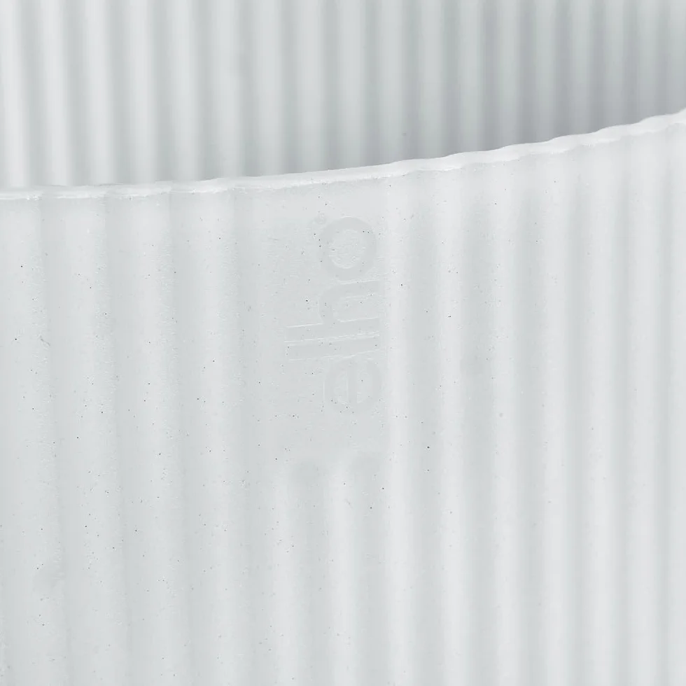 elho Vibes Fold Orchid High 12,5 cm – doniczka na storczyki do użytku wewnątrz – doniczki na kwiaty do użytku wewnątrz – 100% tworzywo sztuczne pochodzące z recyklingu – przezroczysta/przezroczysta