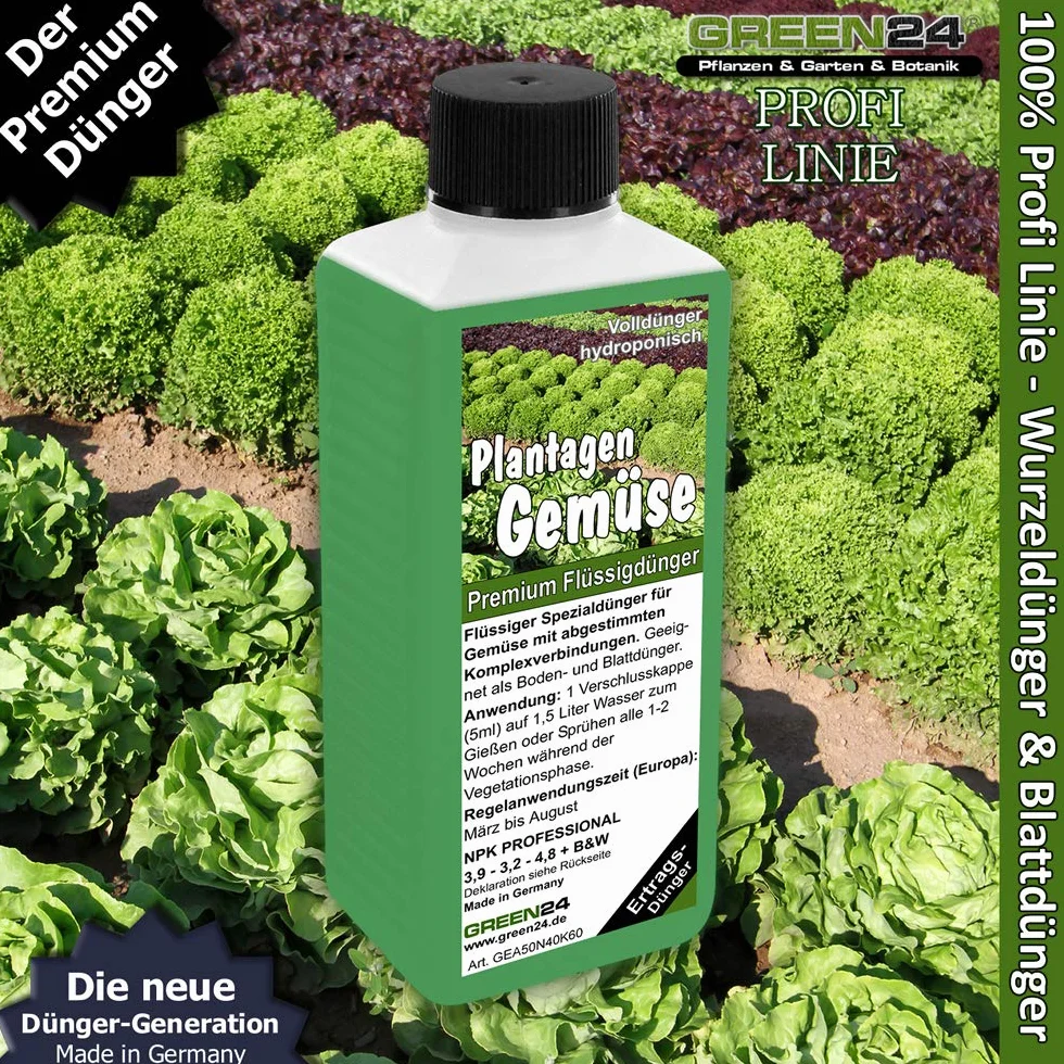 GREEN24 Nawóz do warzyw płynny Premium do owoców polowych HIGHTECH NPK rośliny warzywne nawóz pełny nawóz do warzyw