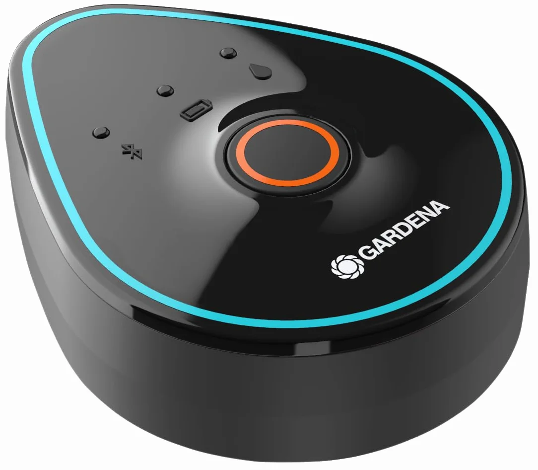 Gardena element sterujący 9 V Bluetooth: Jednostka sterująca do automatycznego i niezawodnego nawadniania, możliwość konfiguracji za pomocą aplikacji Bluetooth, bezprzewodowa (01287-20)