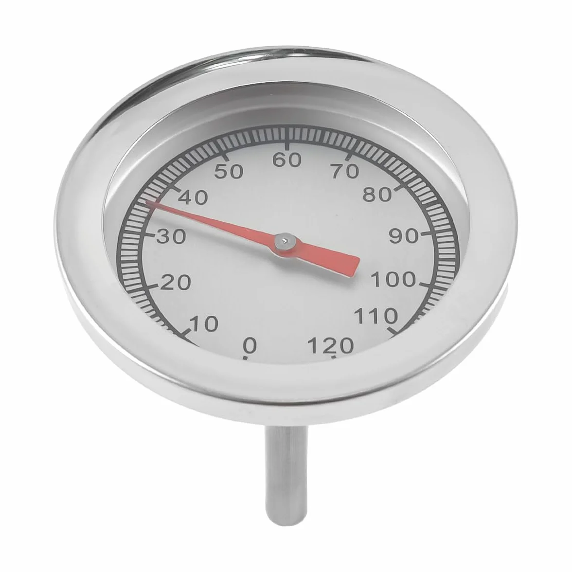 Termometr do pieczenia do grilla, wędzarni, piekarnika, pizzy, wyświetlacz temperatury 0-120°C do pieczenia mięsa, termometr kuchenny ze stali nierdzewnej