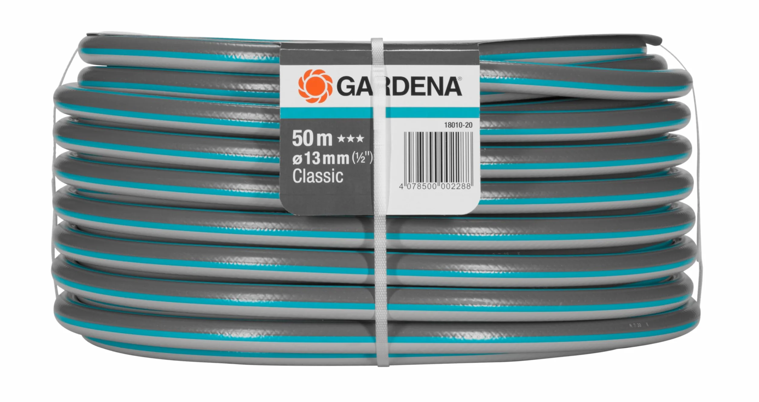 Gardena Classic wąż ogrodowy 13 mm (1/2") 50 m, odporny na UV, 22 bary (18010-20)