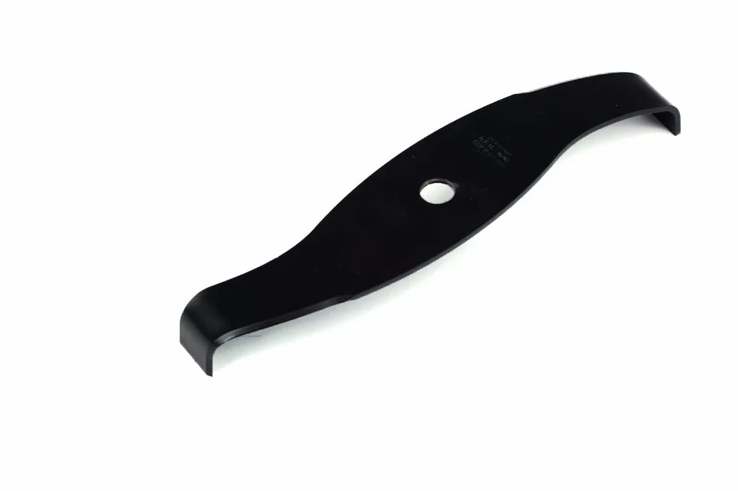 Ratioparts nóż do mulczowania 2 zęby średnica zewnętrzna 280 mm średnica otworu 25,4 mm, grubość 4 mm, czarny