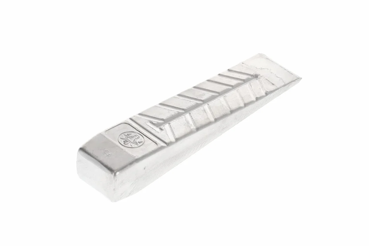 OCHSENKOPF Aluminiowy klin, kuty klin, do cięcia i rozłupywania, profesjonalna jakość KWF, wysokość podnoszenia 35 mm