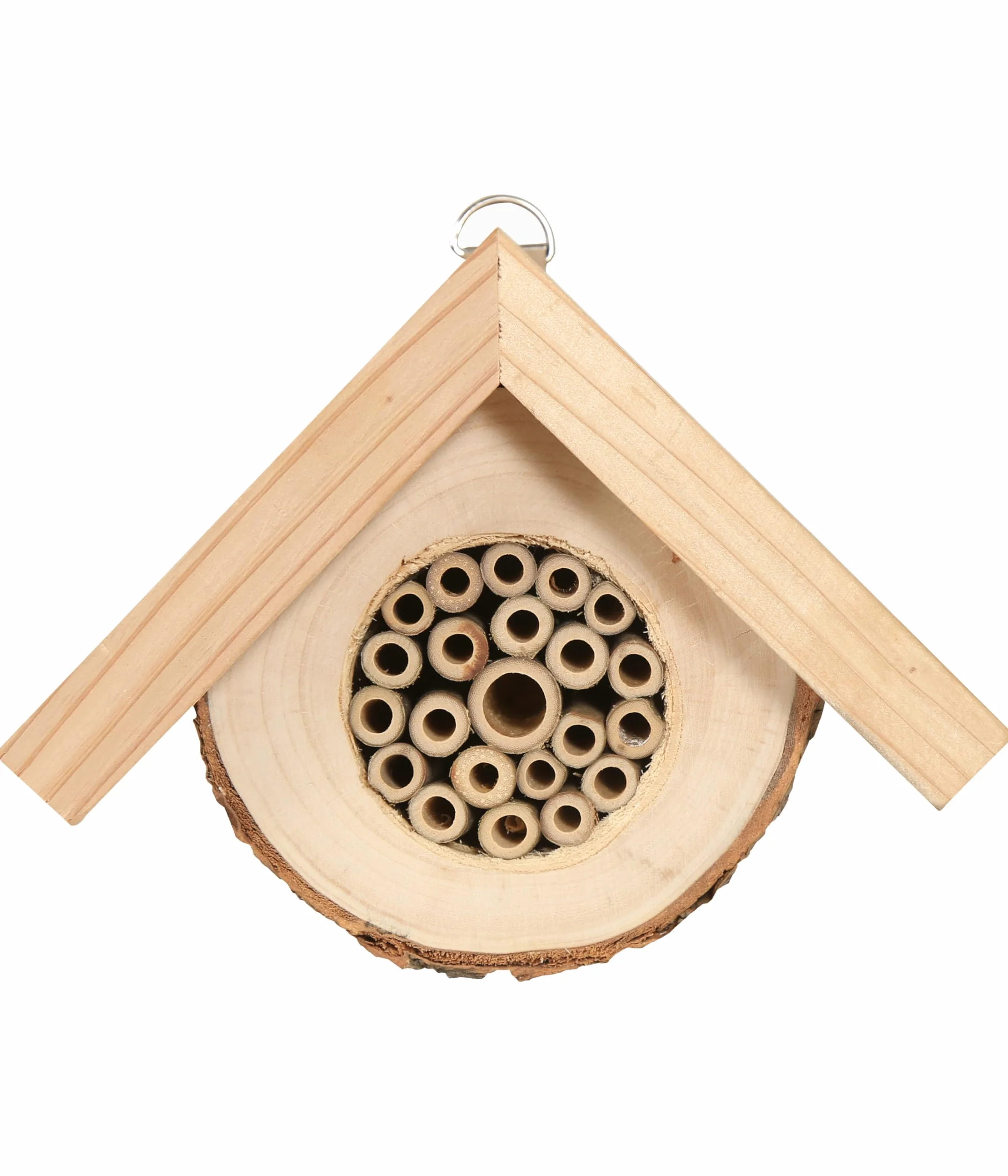 Dehner Natura hotel dla owadów Cuneo, domek dla pszczół 17x13,5x8 cm, drewno cedrowe/topola