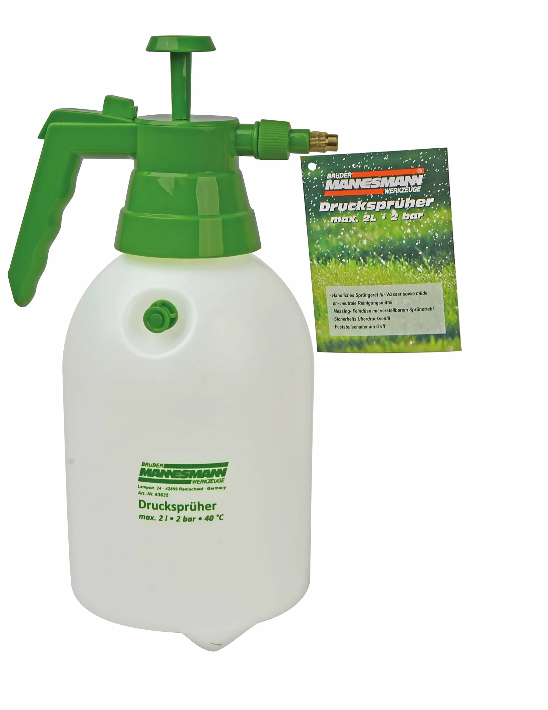 (6) Pulverizador de presión 2 L