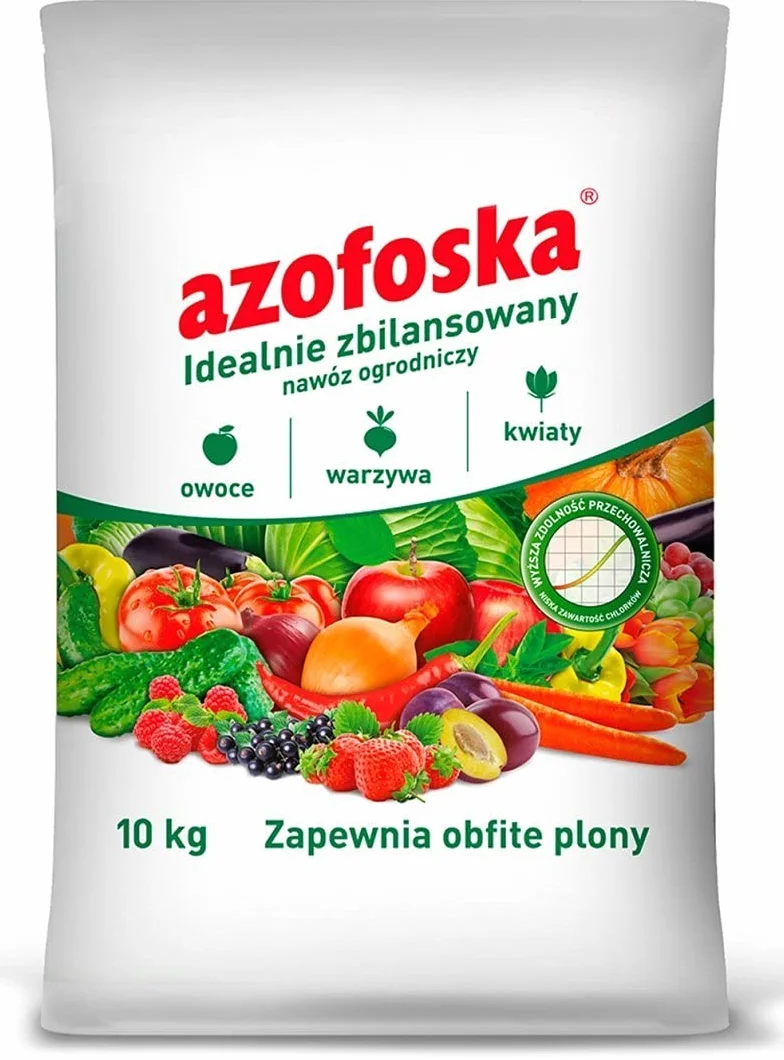 Azofoska Nawóz Uniwersalny Ogrodniczy 10kg Granulowany