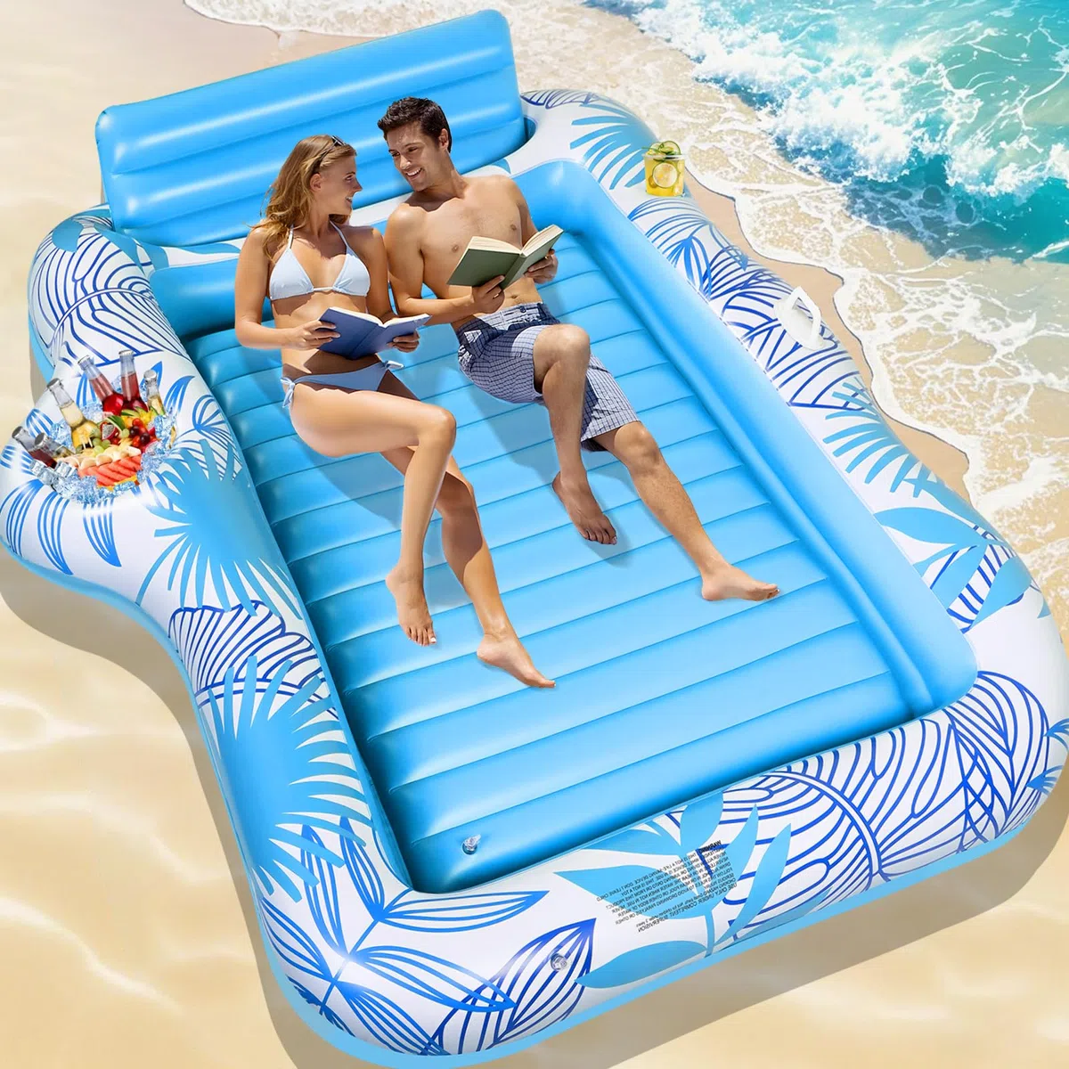 Charmofun Nadmuchiwany basen do opalania (Blue)