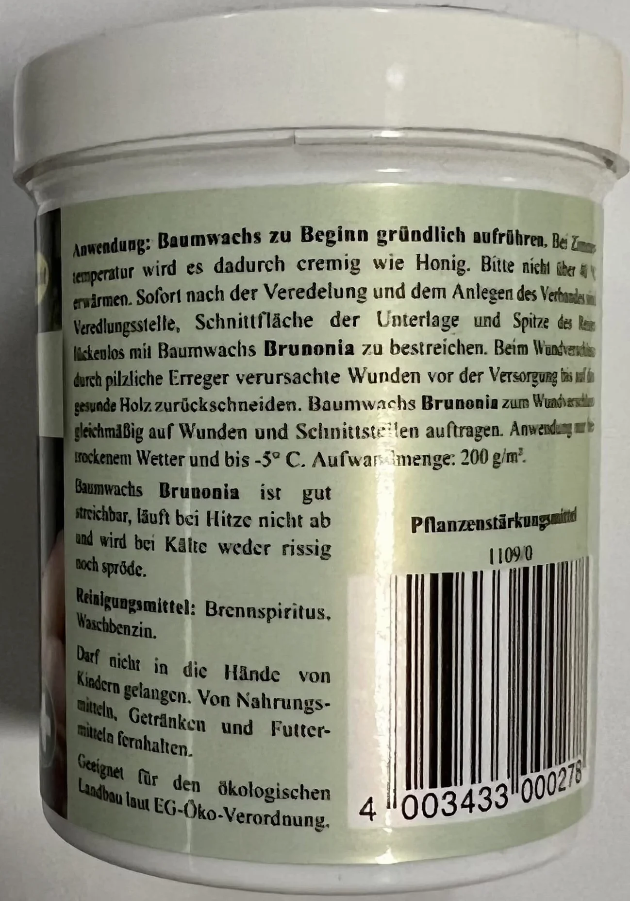 Schacht 1BAUM125 wosk do drzew "Brunonia" puszka 125 g