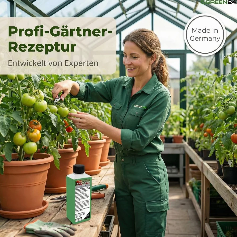GREEN24 Nawóz do Pomidorów, Papryki i Chilli, Płynny Premium z Profesjonalnej Linii