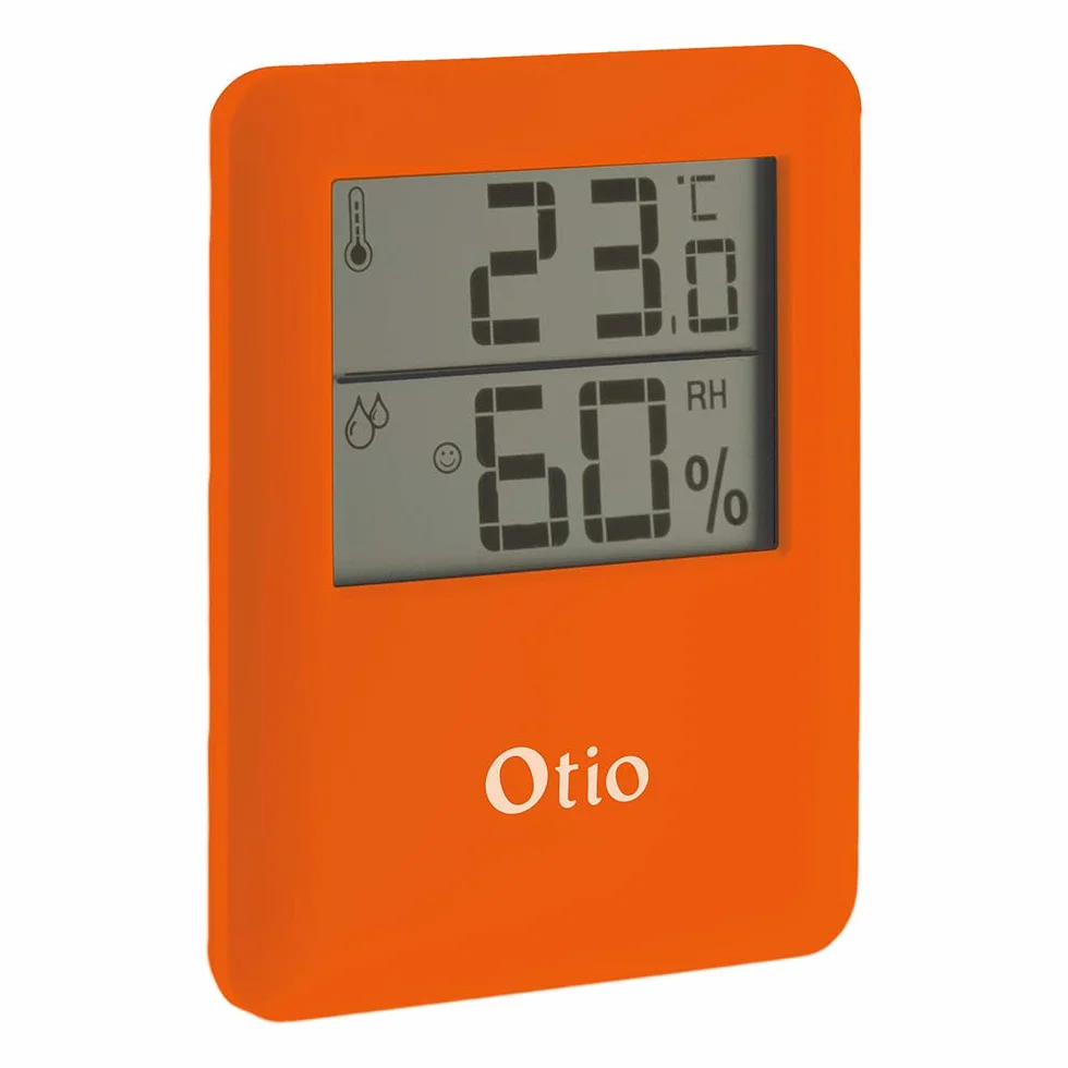 Pomarańczowy termometr do higrometru magnetycznego - Otio