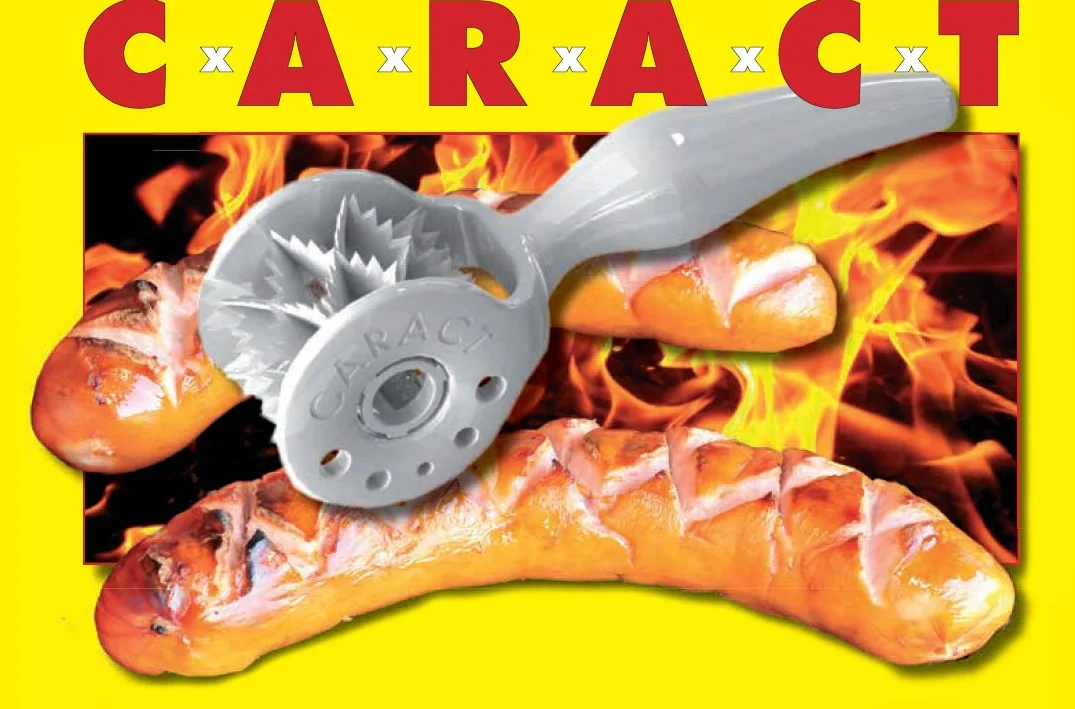 Caract akcesoria do grilla do nacinania kiełbasek do grillowania i smażenia (2)