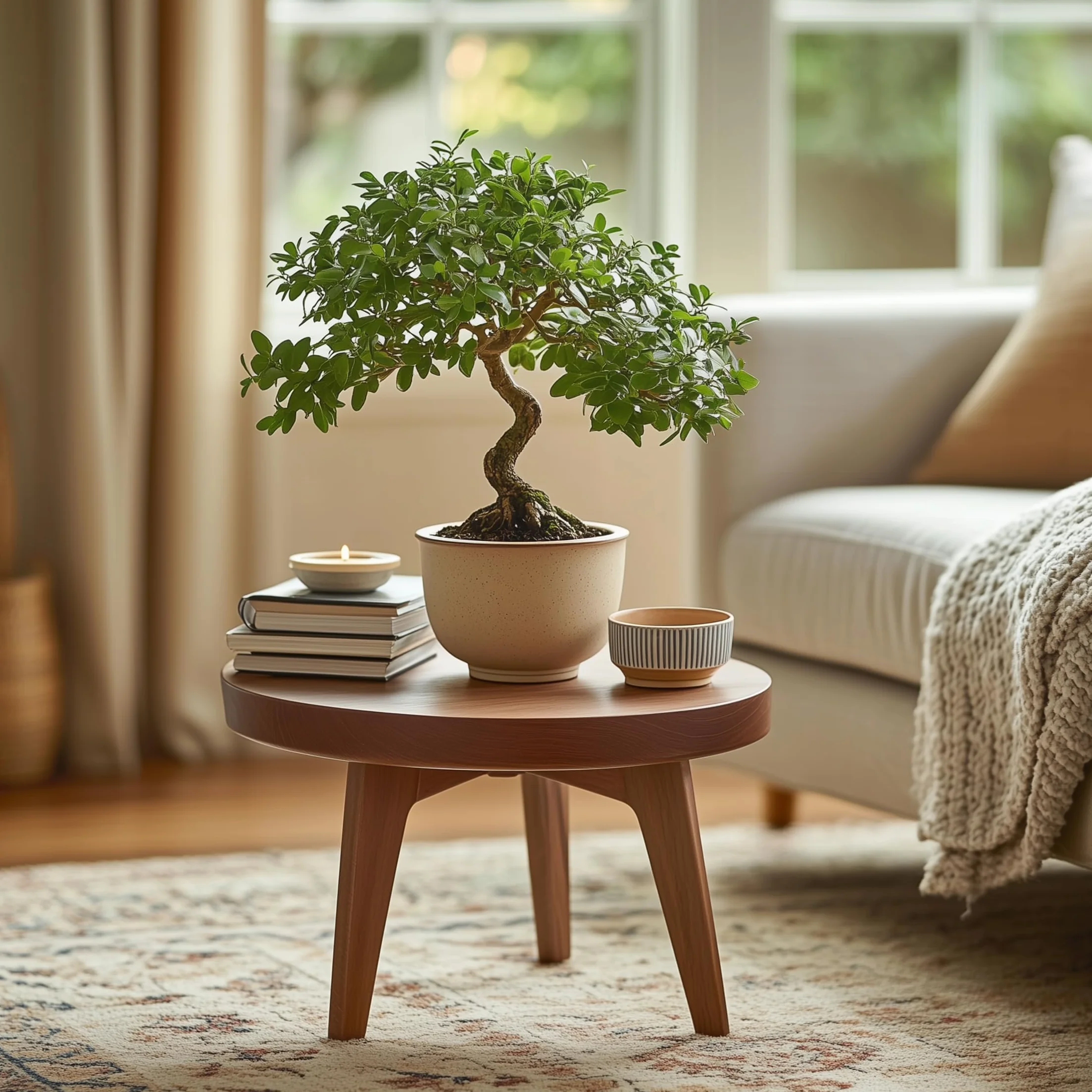 Plant in a Box - Bonsai 'Zelkova' - W kształcie litery S - Wysokość 20-30 cm - Rozmiar doniczki 15cm