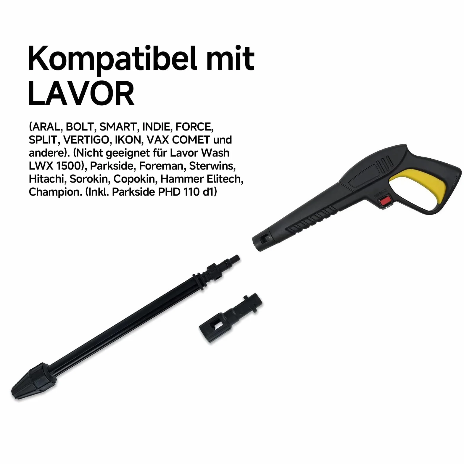 Dirt Blaster 145 barów Lanca Rozprężna do Karcher K1-K7 Turbo Obrotowa Dysza