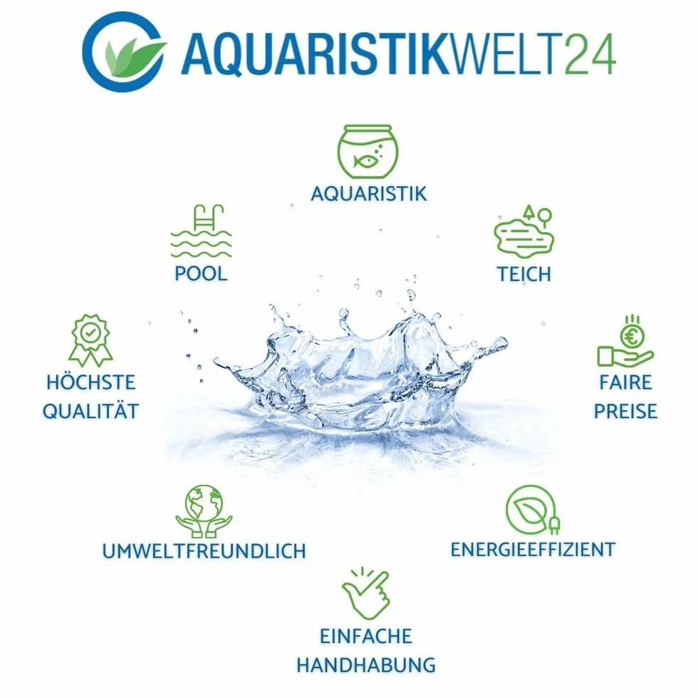 AquaOne wąż basenowy 32 mm 1 1/4 cala 15 m czarny